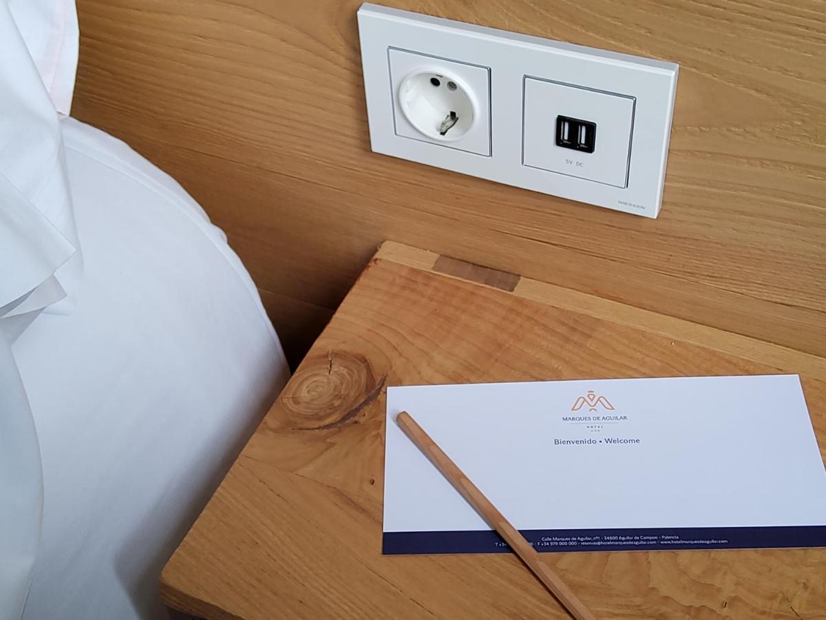 Hotel Marques De Aguilar Aguilar de Campóo Eksteriør bilde