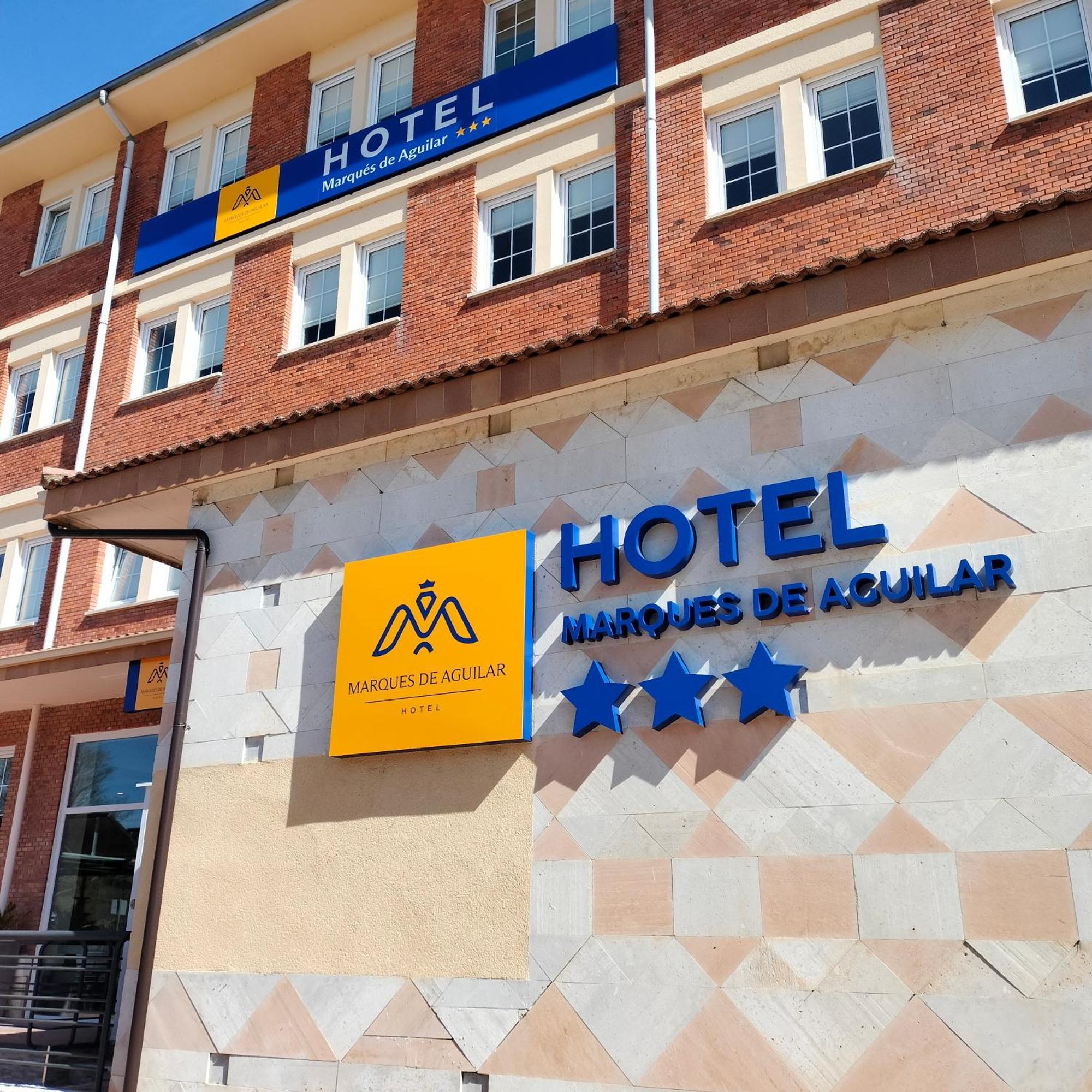 Hotel Marques De Aguilar Aguilar de Campóo Eksteriør bilde